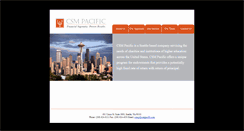 Desktop Screenshot of csmpacific.com